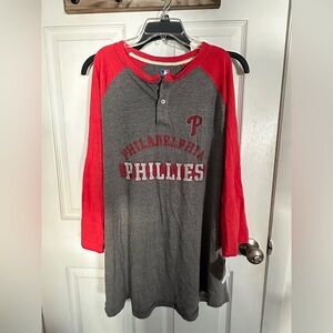 NEW Phillies Quarter Sleeve Tee